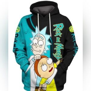 Rick & Morty sweatshirt size 2xl hoodie men sweatshirt new